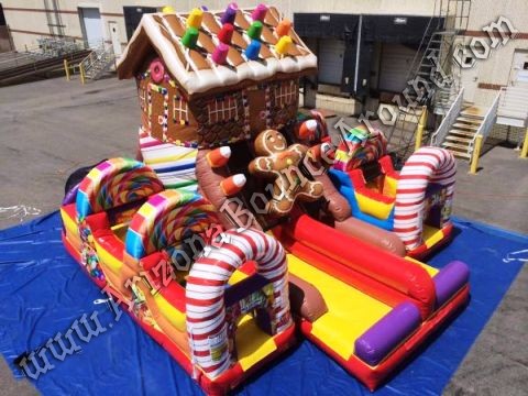 Inflatable Gingerbread House rental Phoenix Arizona